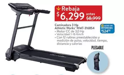 Oferta de HP - Camiadora 3 Hp Athletic Works por $6299 en Walmart