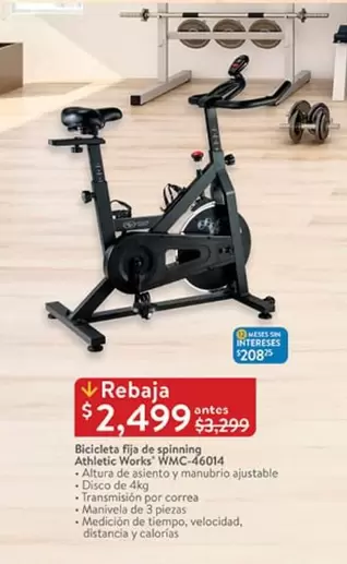 Oferta de Bicicleta Flip De Spinning WithC-45014 por $2499 en Walmart