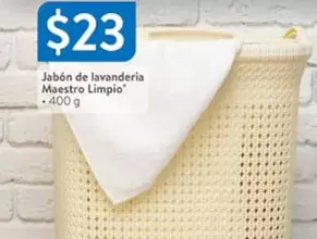 Oferta de Maestro - Jabón De Lavanderia  Limpio por $23 en Walmart