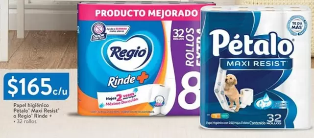 Oferta de Regio - Papel Higiénico por $165 en Walmart