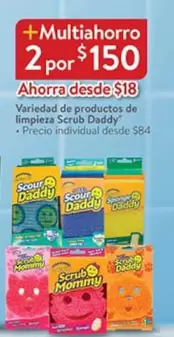 Oferta de Variedad De Productos De Limpieza Scrub por $150 en Walmart