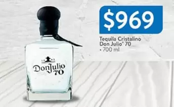 Oferta de Don Julio - Tequila Cristalino por $969 en Walmart