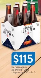 Oferta de Michelob - Cerveza Clara por $115 en Walmart