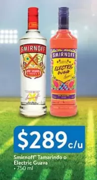 Oferta de Smirnoff - Tamariño O Electric Guava por $289 en Walmart