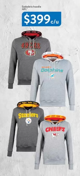 Oferta de NFL - Scubalism Hoodie por $399 en Walmart