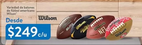 Oferta de Americano - Variedad De Balones De Futbol por $249 en Walmart