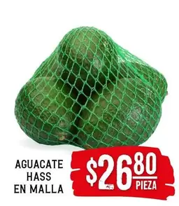 Oferta de Hass - Aguacate  En Malla por $26.8 en Soriana Híper