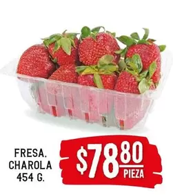 Oferta de Fresa, Charola por $78.8 en Soriana Híper