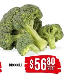 Oferta de Brócoli por $56.8 en Soriana Híper