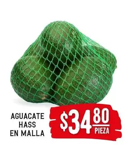 Oferta de Hass - Aguacate  En Malla por $34.8 en Soriana Híper