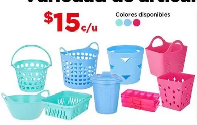 Oferta de Colores Disponibles por $15 en Bodega Aurrera