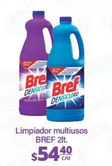 Oferta de Bref - Limpiador multiusos por $54.4 en La Comer