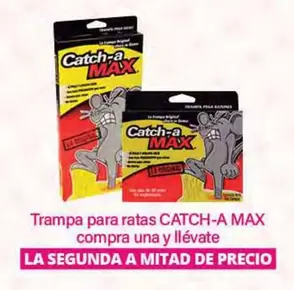 Oferta de MAX - Trampa Para Ratas Compra Una Y Llévate en La Comer