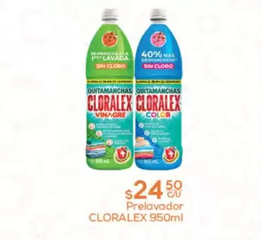 Oferta de Cloralex - Prelavador por $24.5 en Fresko