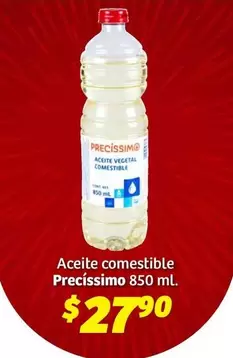 Oferta de Precissimo - Aceite Comestible por $27.9 en Soriana Híper