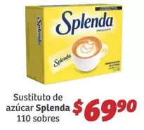 Oferta de Splenda - Sustituto De Azucar por $69.9 en Soriana Híper