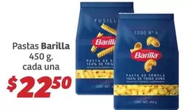 Oferta de Barilla - Pastas por $22.5 en Soriana Híper