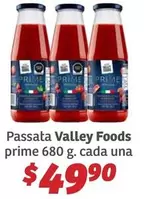 Oferta de Prime - Passata Valley Foods por $49.9 en Soriana Híper