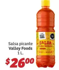 Oferta de Salsa -  Picante Valley Foods por $26 en Soriana Híper