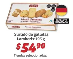 Oferta de Surtido De Galletas por $54.9 en Soriana Híper