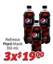 Oferta de Pepsi - Refresco Black por $19 en Soriana Híper