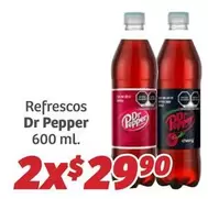 Oferta de Dr Pepper - Refrescos por $29.9 en Soriana Híper