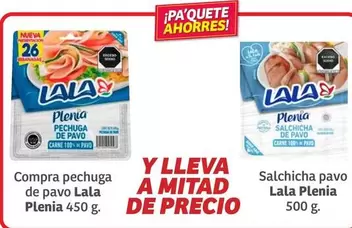 Oferta de Lala - Salchicha pavo en Soriana Híper