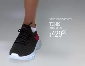 Oferta de Tenis por $429.9 en Woolworth