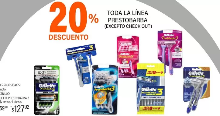 Oferta de Gillette - Tv Led en Woolworth