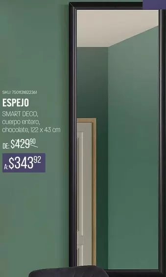 Oferta de Smart - Espejo por $429.92 en Woolworth