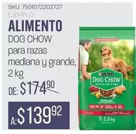 Oferta de Dog Chow - por $139.92 en Woolworth