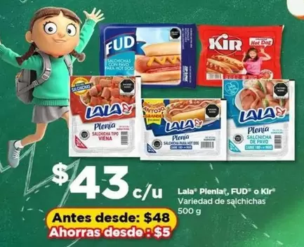 Oferta de Fud - Lala Plenia por $43 en Bodega Aurrera