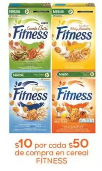 Oferta de Fitness - $10 Por Cada $50 De Compra En Cereal en Fresko