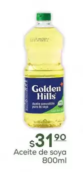 Oferta de Golden Hills - Aceite De Soya por $31.9 en Fresko