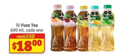 Oferta de Fuze - Té  Tea por $18 en Soriana Híper