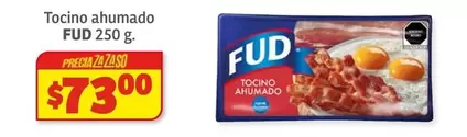 Oferta de Fud - Tocino Ahumado por $73 en Soriana Híper