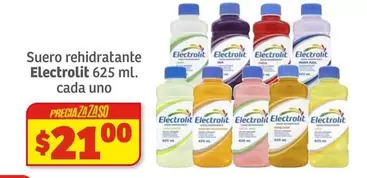 Oferta de Electrolit - Suero Rehidratante por $21 en Soriana Súper