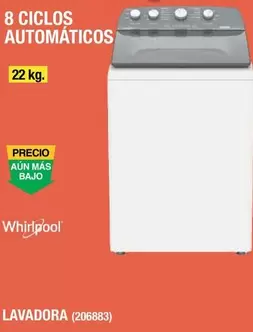 Oferta de Whirlpool - Lavadora en The Home Depot