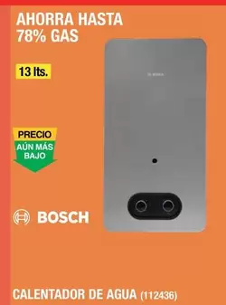 Oferta de Bosch - Calentador De Agua en The Home Depot