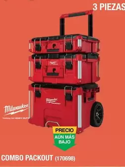 Oferta de Milwaukee - Combo Packout  en The Home Depot