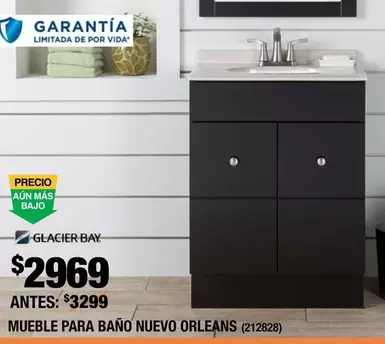 Oferta de Glacier Bay - Mueble Para Baño Nuevo Orleans por $2969 en The Home Depot