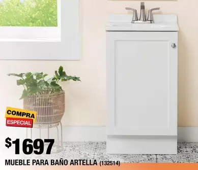 Oferta de Mueble Para Baño Artella por $1697 en The Home Depot