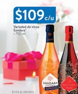 Oferta de Variedad De Vinos por $109 en Walmart