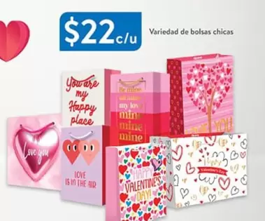 Oferta de Variedad De Bolsas Chicas por $22 en Walmart