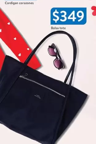 Oferta de Cardigan - Bolsa Tote por $349 en Walmart