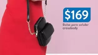 Oferta de Bolsa Para Celular Crossbody por $169 en Walmart