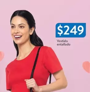 Oferta de Vestido Entallado por $249 en Walmart