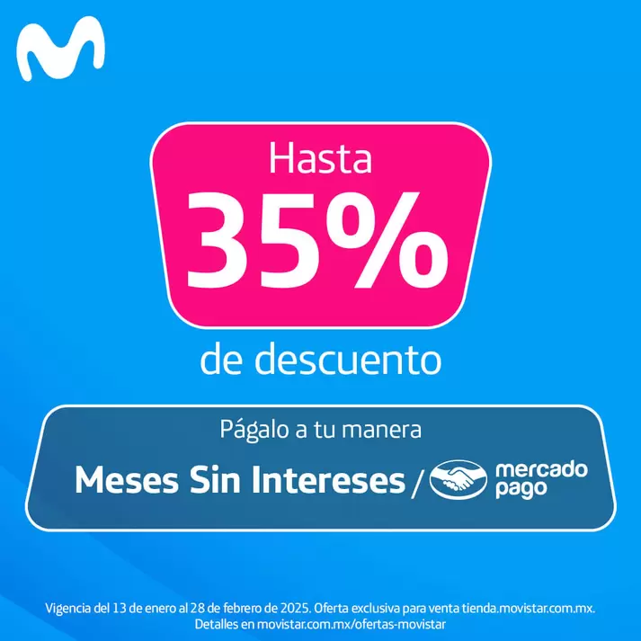 Oferta de ¡Estrena hoy mismo! hasta 35% de descuento en Movistar en Movistar