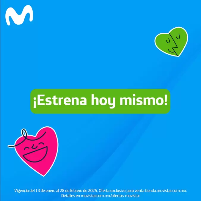 Oferta de ¡Estrena hoy mismo! hasta 35% de descuento en Movistar en Movistar