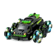 Oferta de Carro de Control Remoto Six Wheels RadioShack Verde con Negro SKU: 100141071 por $699.5 en RadioShack